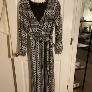 Long sleeve Boho dress